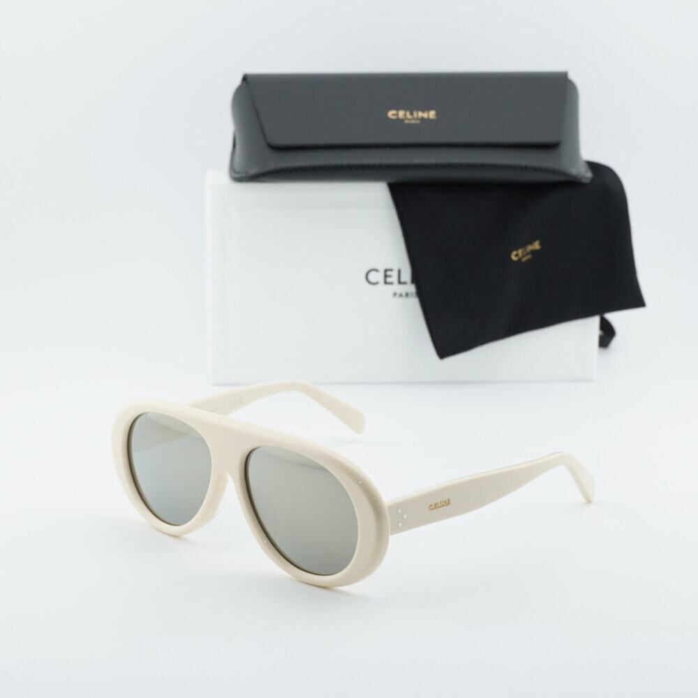 NEW!!! Celine CL40300U APRES SKI CAPSULE 25C Ivory Sunglasses Authentic